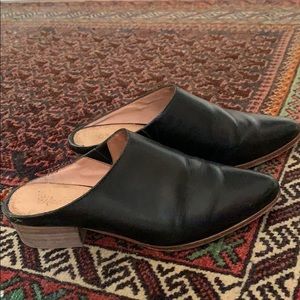 Madewell leather mules